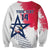 Custom United States Rugby Sweatshirt 2024 Pacific Go Eagles - Wonder Print Shop