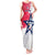 Custom United States Rugby Tank Maxi Dress 2024 Pacific Go Eagles - Wonder Print Shop