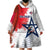 Custom United States Rugby Wearable Blanket Hoodie 2024 Pacific Go Eagles - Wonder Print Shop