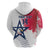 Custom United States Rugby Zip Hoodie 2024 Pacific Go Eagles - Wonder Print Shop