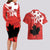 Custom Canada Rugby Couples Matching Long Sleeve Bodycon Dress and Hawaiian Shirt 2024 Pacific Go Canucks - Wonder Print Shop