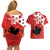 Custom Canada Rugby Couples Matching Off Shoulder Short Dress and Hawaiian Shirt 2024 Pacific Go Canucks - Wonder Print Shop