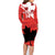 Custom Canada Rugby Family Matching Long Sleeve Bodycon Dress and Hawaiian Shirt 2024 Pacific Go Canucks - Wonder Print Shop