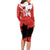 Custom Canada Rugby Long Sleeve Bodycon Dress 2024 Pacific Go Canucks - Wonder Print Shop