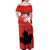 Custom Canada Rugby Off Shoulder Maxi Dress 2024 Pacific Go Canucks - Wonder Print Shop