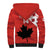 Custom Canada Rugby Sherpa Hoodie 2024 Pacific Go Canucks