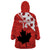 Custom Canada Rugby Wearable Blanket Hoodie 2024 Pacific Go Canucks