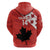 Custom Canada Rugby Zip Hoodie 2024 Pacific Go Canucks