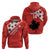 Custom Canada Rugby Zip Hoodie 2024 Pacific Go Canucks