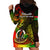 Polynesian Pride Vanuatu Hoodie Dress Reggae Polynesia Long God Yumi Stanap - Wonder Print Shop