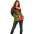 Polynesian Pride Vanuatu Off Shoulder Sweater Reggae Polynesia Long God Yumi Stanap - Wonder Print Shop