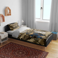Alligator Alcatraz Bedding Set Police Gator Rock Penitentiary - Wonder Print Shop