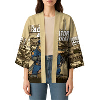 Alligator Alcatraz Kimono Police Gator Rock Penitentiary - Wonder Print Shop