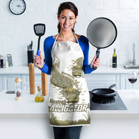 Everglades Florida Alligators Apron Alcatraz Est 2025 - Wonder Print Shop
