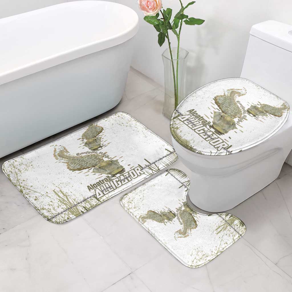 Everglades Florida Alligators Bathroom Set Alcatraz Est 2025 - Wonder Print Shop