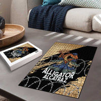 Alligator Alcatraz Puzzle Gator and Python Restricted Area - Wonder Print Shop