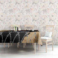 Alligator Alcatraz Tablecloth Gator and Python Restricted Area - Wonder Print Shop
