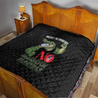 Protect The Everglades Quilt Gator No Alligator Alcatraz - Wonder Print Shop