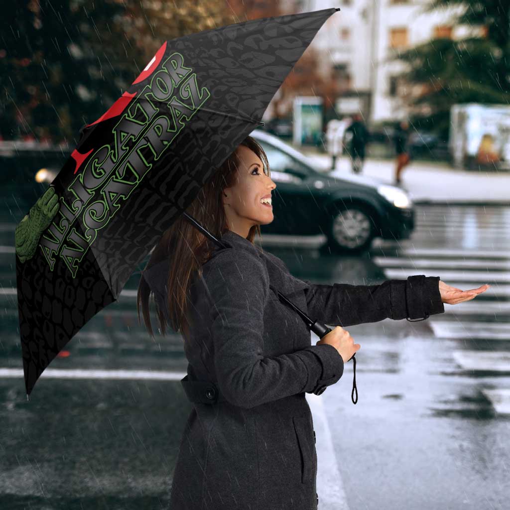 Protect The Everglades Umbrella Gator No Alligator Alcatraz - Wonder Print Shop