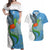 Guatemala Independence Day Couples Matching Off Shoulder Maxi Dress and Hawaiian Shirt Guatemalan Quetzal 202st Anniversary - Wonder Print Shop