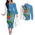 guatemala-independence-day-couples-matching-off-the-shoulder-long-sleeve-dress-and-long-sleeve-button-shirts-guatemalan-quetzal-202st-anniversary