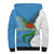 Custom Guatemala Independence Day Sherpa Hoodie Guatemalan Quetzal 202st Anniversary - Wonder Print Shop