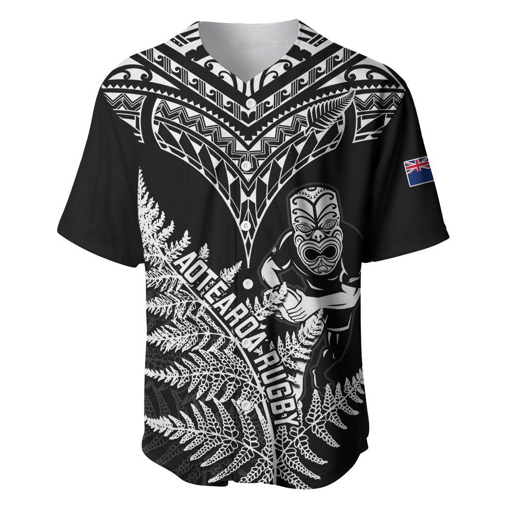 New Zealand Silver Fern Rugby Baseball Jersey Go All Black 2023 World Cup - Wonder Print Shop