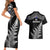 New Zealand Silver Fern Rugby Couples Matching Short Sleeve Bodycon Dress and Hawaiian Shirt Go All Black 2023 World Cup - Wonder Print Shop