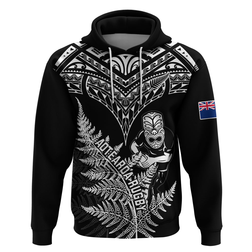 New Zealand Silver Fern Rugby Hoodie Go All Black 2023 World Cup - Wonder Print Shop