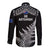 New Zealand Silver Fern Rugby Long Sleeve Button Shirt Go All Black 2023 World Cup - Wonder Print Shop