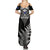 New Zealand Silver Fern Rugby Summer Maxi Dress Go All Black 2023 World Cup - Wonder Print Shop