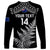 Personalised New Zealand Silver Fern Rugby Long Sleeve Shirt Go All Black 2023 World Cup - Wonder Print Shop