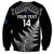 Personalised New Zealand Silver Fern Rugby Sweatshirt Go All Black 2023 World Cup - Wonder Print Shop