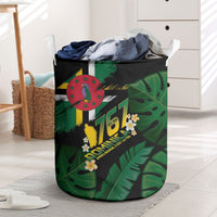 Dominica Independence Day Laundry Basket Waitukubuli 767 Flag Tropical Vibes