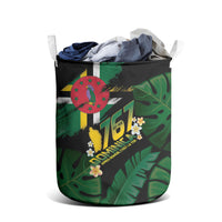 Dominica Independence Day Laundry Basket Waitukubuli 767 Flag Tropical Vibes