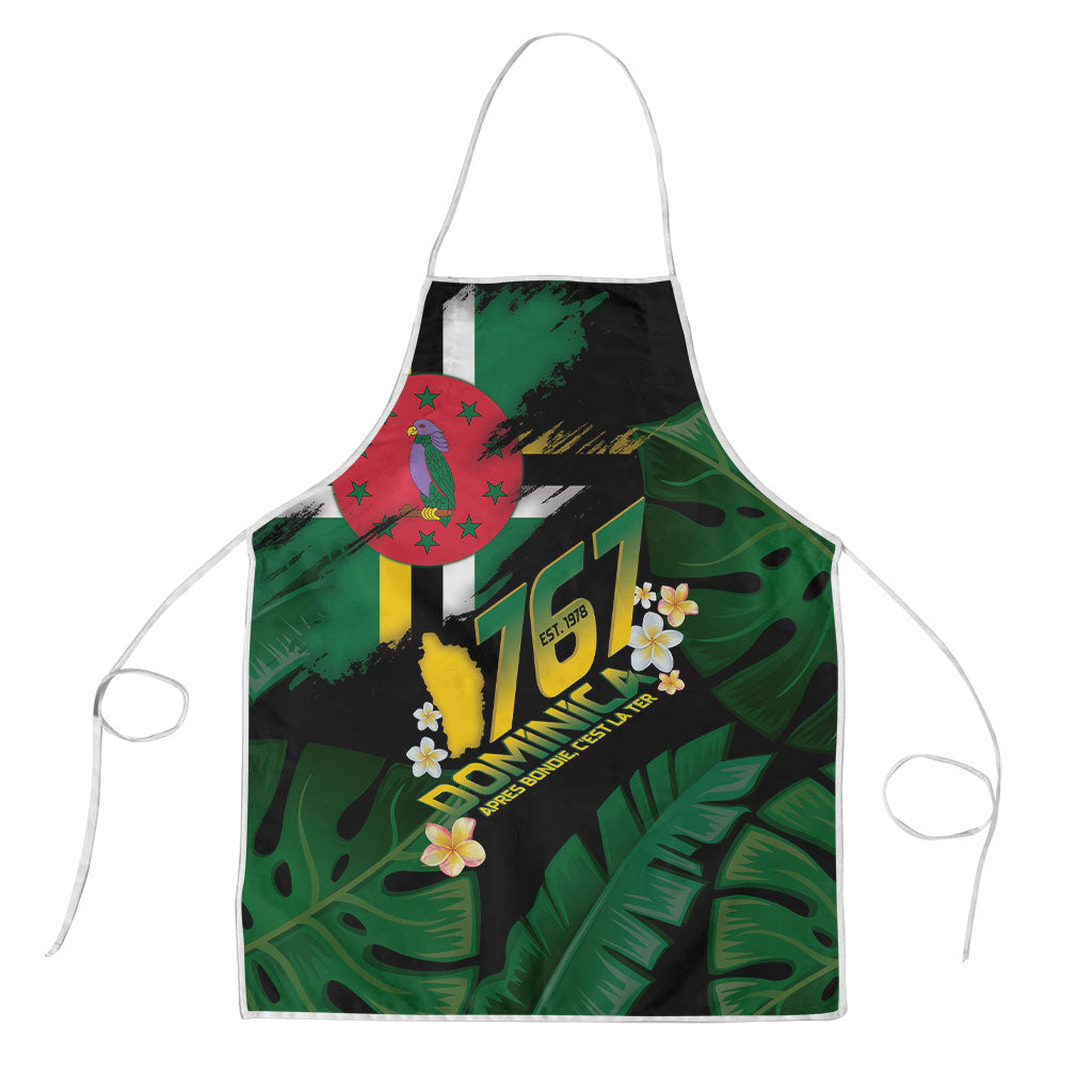 Dominica Independence Day Apron Waitukubuli 767 Flag Tropical Vibes