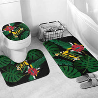 Dominica Independence Day Bathroom Set Waitukubuli 767 Flag Tropical Vibes