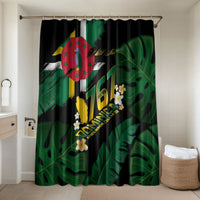 Dominica Independence Day Bathroom Set Waitukubuli 767 Flag Tropical Vibes