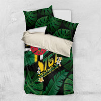 Dominica Independence Day Bedding Set Waitukubuli 767 Flag Tropical Vibes