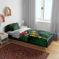Dominica Independence Day Bedding Set Waitukubuli 767 Flag Tropical Vibes