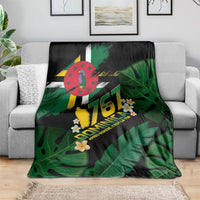 Dominica Independence Day Blanket Waitukubuli 767 Flag Tropical Vibes