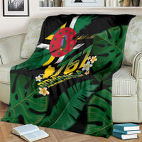 Dominica Independence Day Blanket Waitukubuli 767 Flag Tropical Vibes