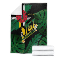 Dominica Independence Day Blanket Waitukubuli 767 Flag Tropical Vibes