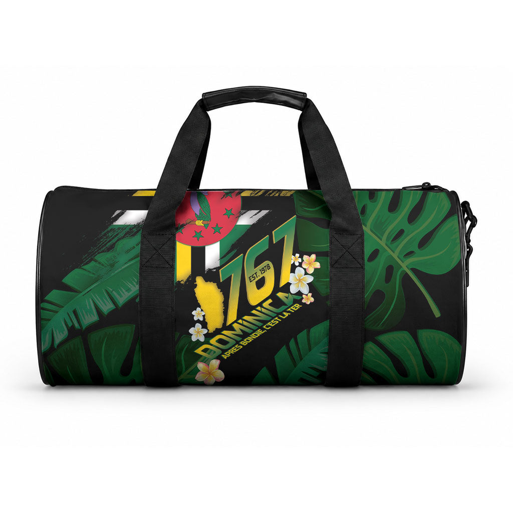 Dominica Independence Day Duffle Bag Waitukubuli 767 Flag Tropical Vibes