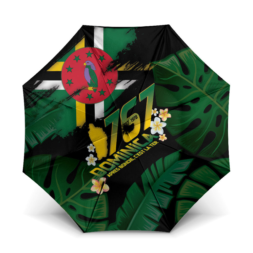 Dominica Independence Day Umbrella Waitukubuli 767 Flag Tropical Vibes