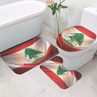 Lebanon Independence Day Bathroom Set Happy 22 November Cedar Flag Style