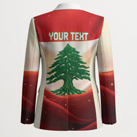 Personalised Lebanon Independence Day Blazer Happy 22 November Cedar Flag Style