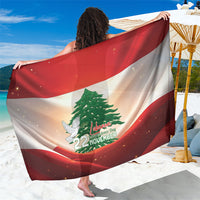 Lebanon Independence Day Sarong Happy 22 November Cedar Flag Style