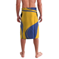 Personalized Barbados Independence Day Lavalava 60th Anniversary Dwarf Poinciana Curves