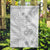 Personalised Samoa White Sunday Garden Flag Manuia le Aso Sa o Tamaiti Polynesian Plumeria - Wonder Print Shop